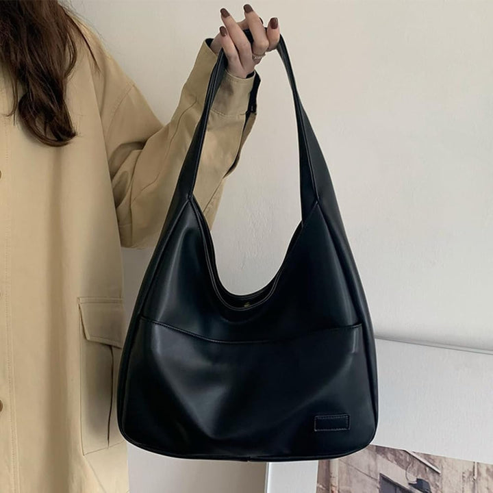 Drune | ️elegante Lederschultertasche