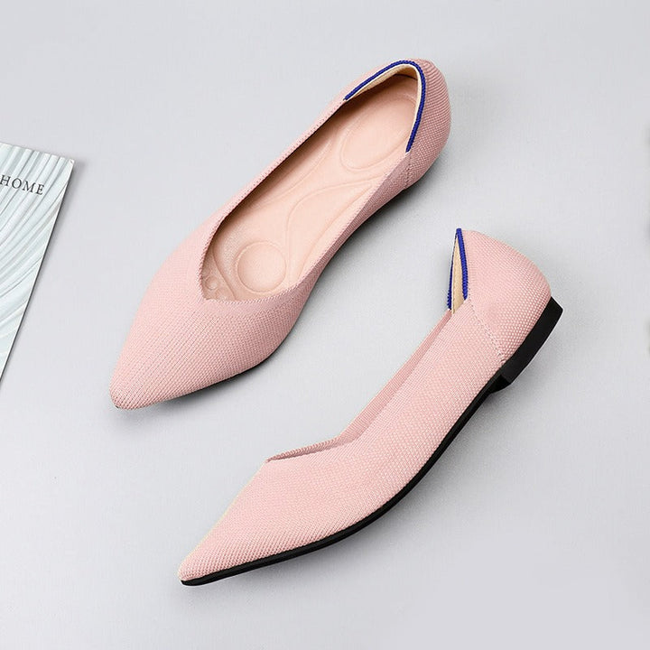Beige BallerinaKomfortschuhe Drune