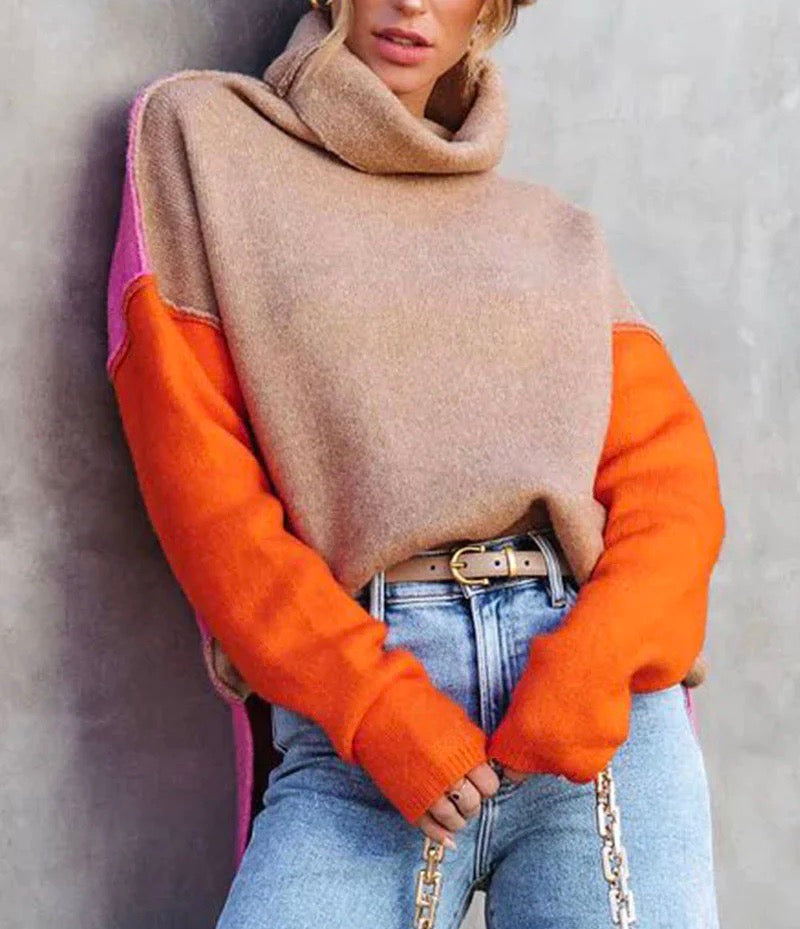 Drune | Schöner Colorblock Pullover