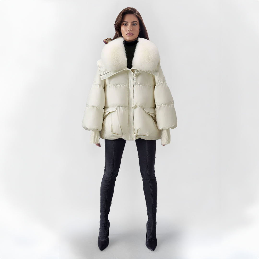 Drune | Kunstpelzjacke für Damen - Warm und Stilvoll