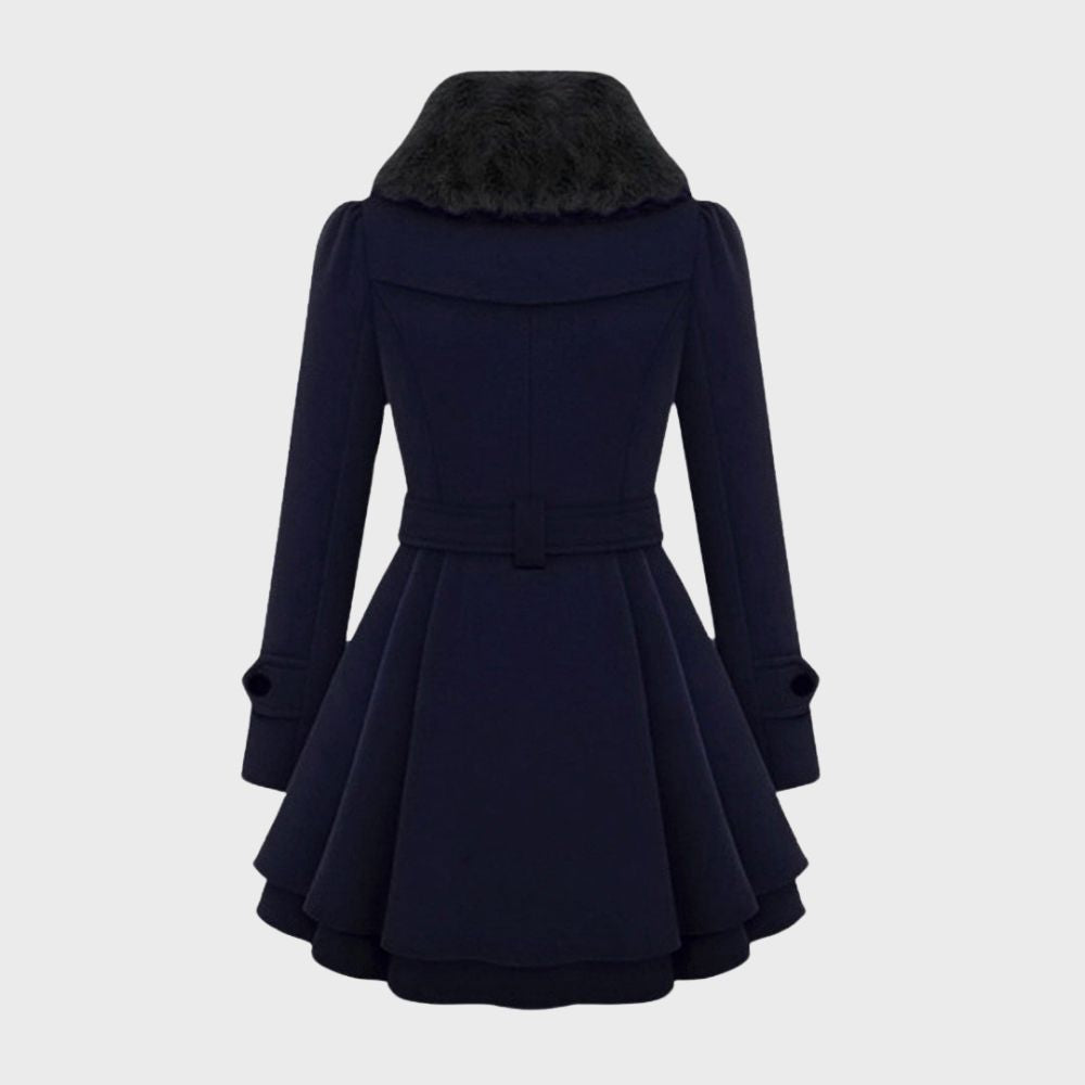Drune | Trendy Damen Mantel Kleid Elsa
