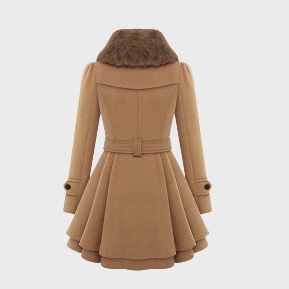 Drune | Trendy Damen Mantel Kleid Elsa