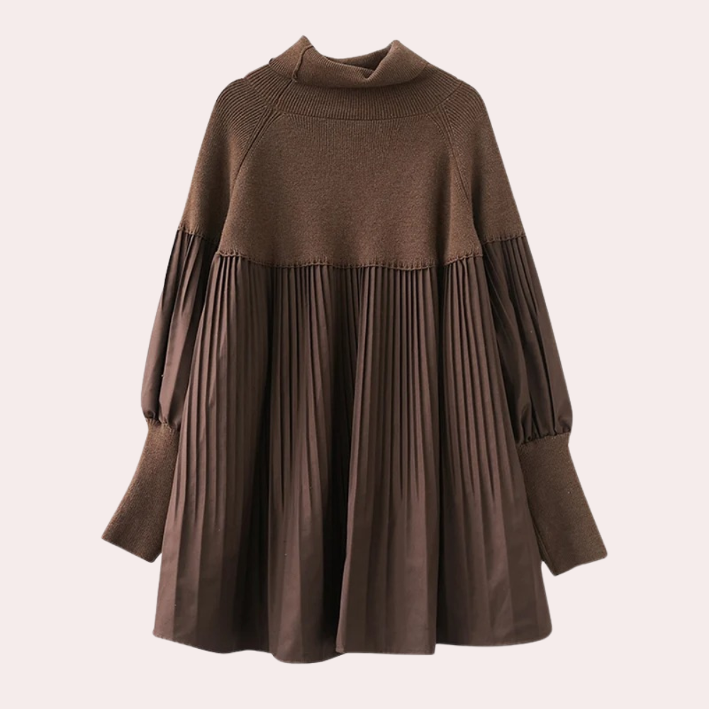 Drune | Bequemer Plissee Pullover für Frauen