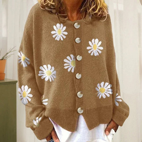 Drune | Warm Gestrickte Damenweste mit Knöpfen