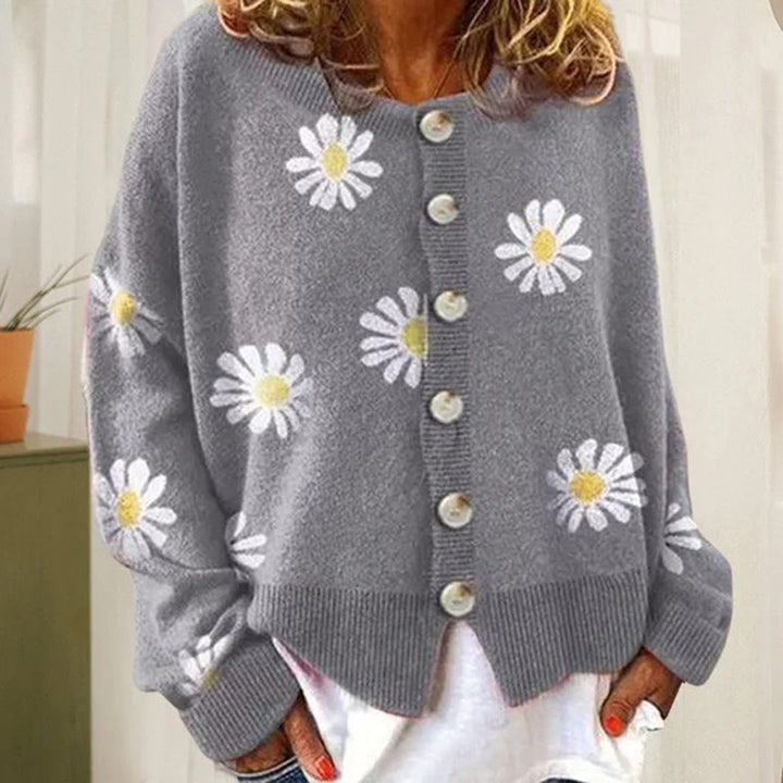 Drune | Warm Gestrickte Damenweste mit Knöpfen