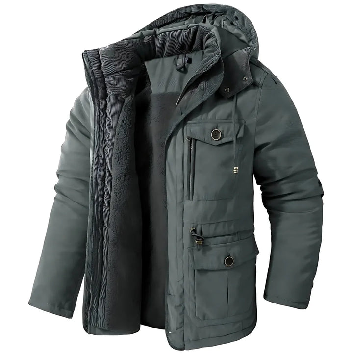 Drune | Herren Wintermantel Wind & Wasserdicht Outdoor Mantel