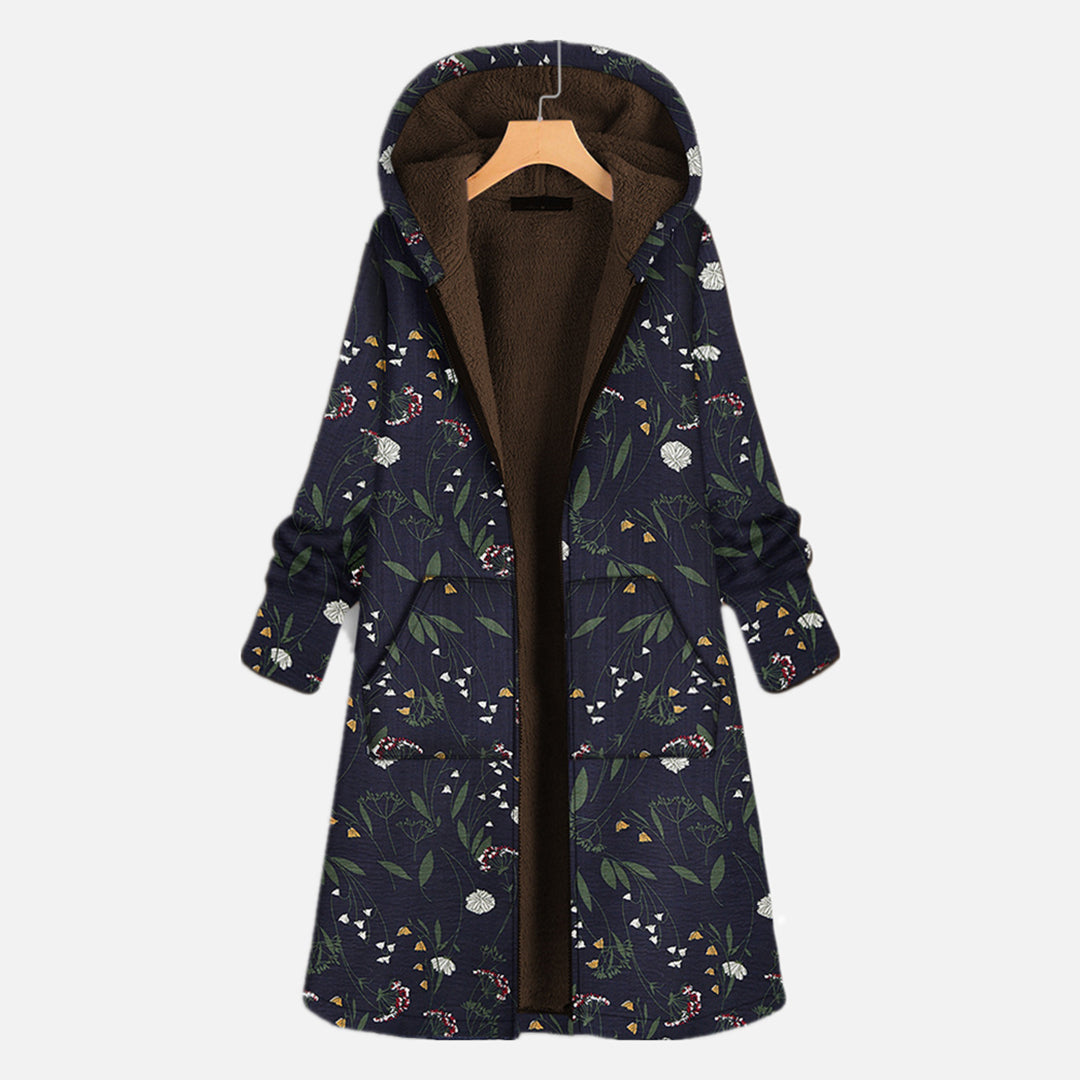 Drune | Mantel mit Kapuze für Damen Im Winter