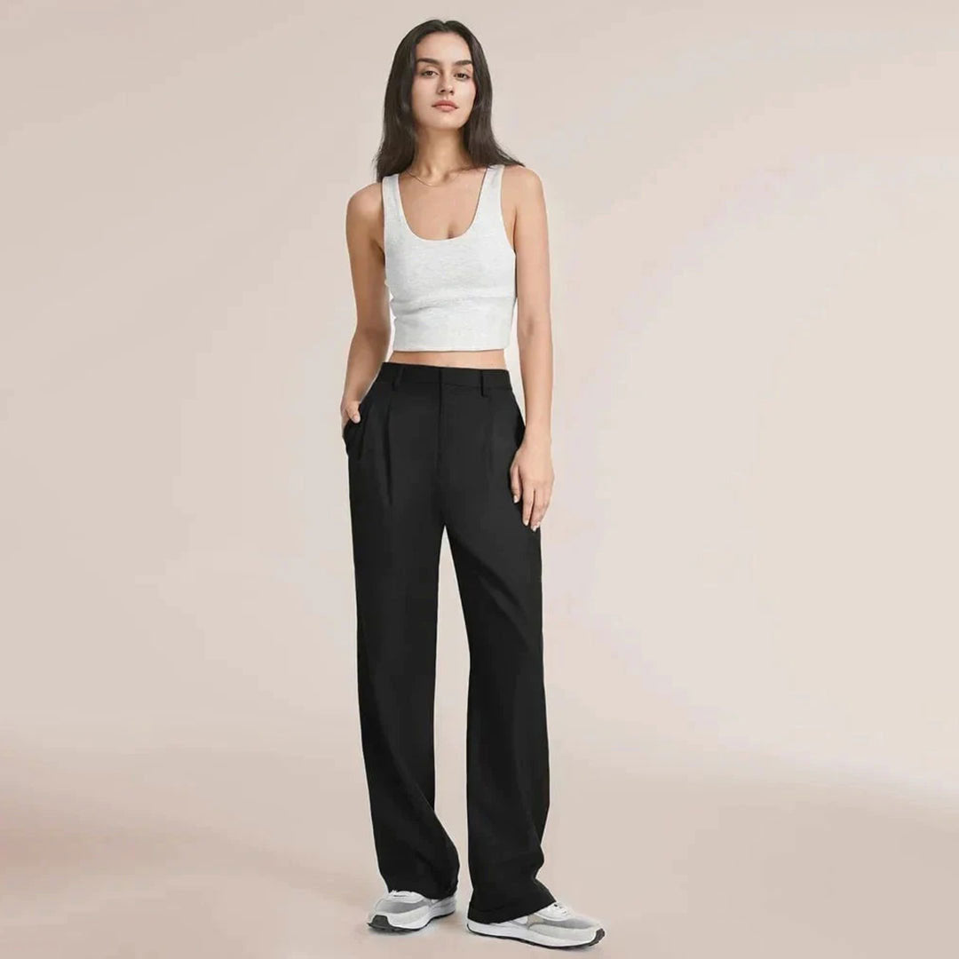 Drune | Hoch taillierte Hose – Modisches Design für stilbewusste Frauen