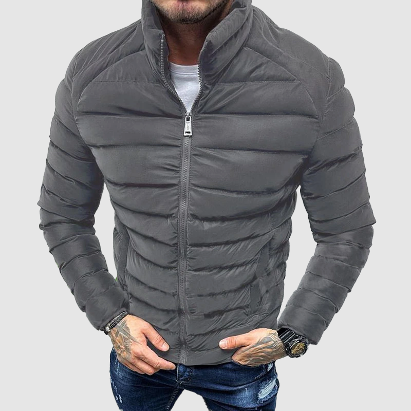 Drune | Warme Slim Fit Pufferjacke für den Winterkomfort von Herren