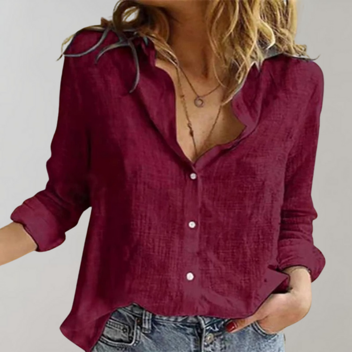 Drune | Zeitlose Baumwollbluse