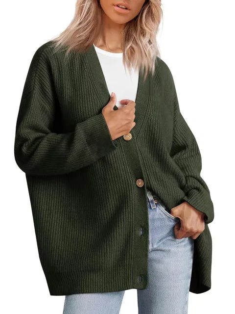 Drune | Stilvolle Kaschmir-Strickjacke