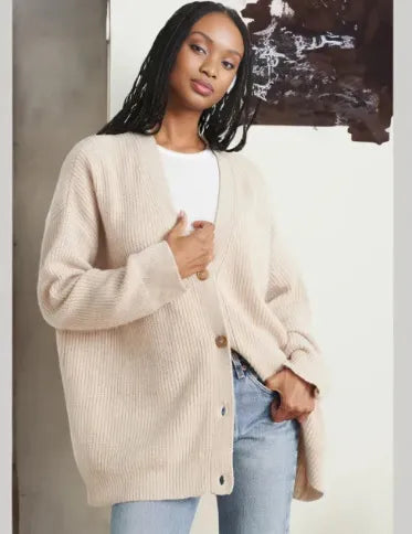 Drune | Stilvolle Kaschmir-Strickjacke