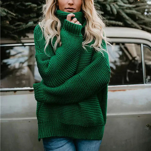 Drune | Klassischer Rollkragenpullover Aus Strick