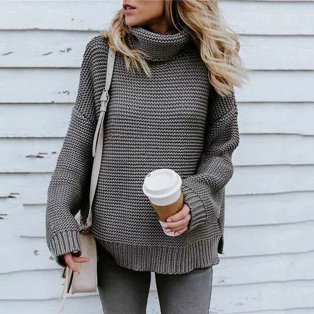 Drune | Klassischer Rollkragenpullover Aus Strick