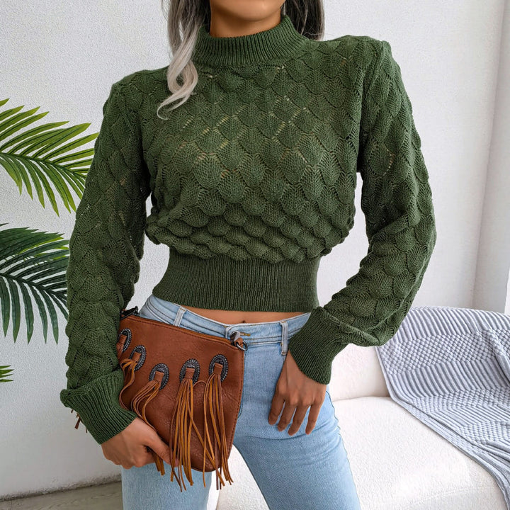 Drune | Bequemer Damen Strickpullover aus Baumwolle für Alltag und Freizeit