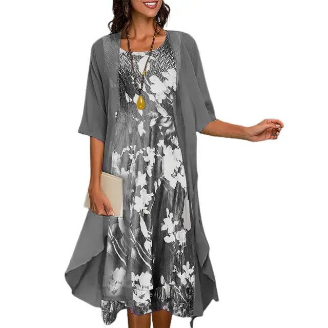 Drune | Sommerkleid & Blazer-Set für Damen
