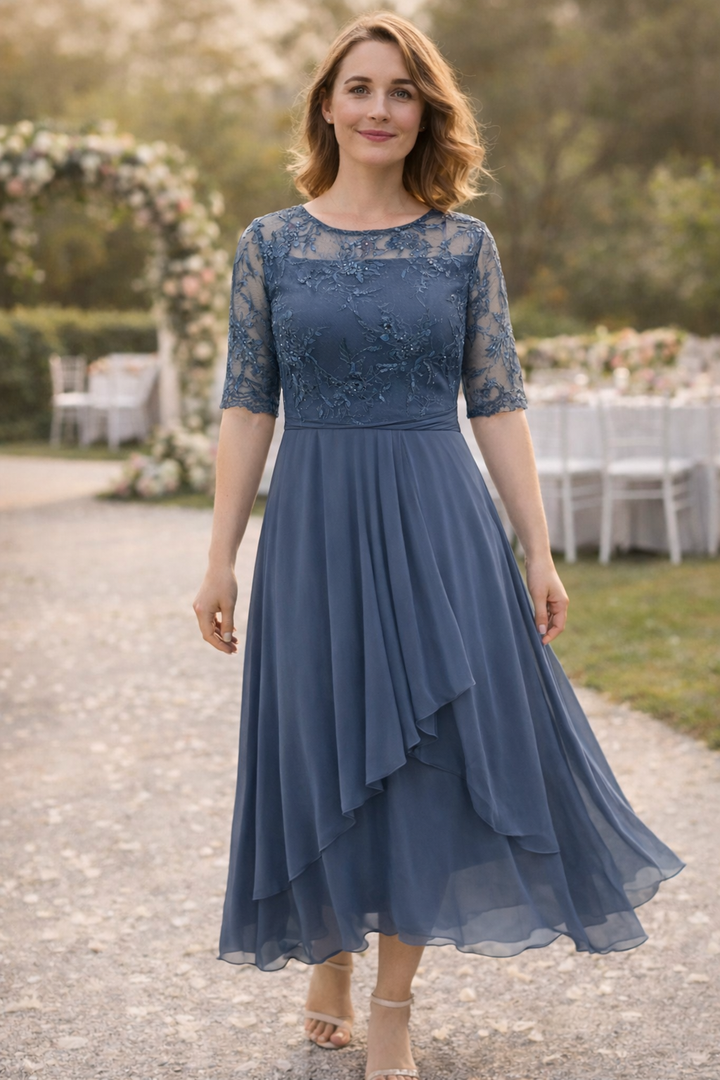Drune langes kleid elegant locker fallend bequem