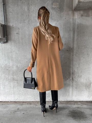 Drune | Langer Mantel Eleganter Moderner Stil Ideal für den Herbst