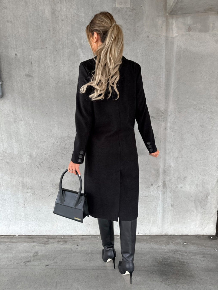 Drune | Elegante und bequeme lange Jacke Mantel Damen Jesse