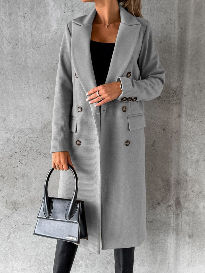 Drune | Elegante und bequeme lange Jacke Mantel Damen Jesse