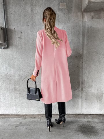 Drune | Langer Mantel Eleganter Moderner Stil Ideal für den Herbst