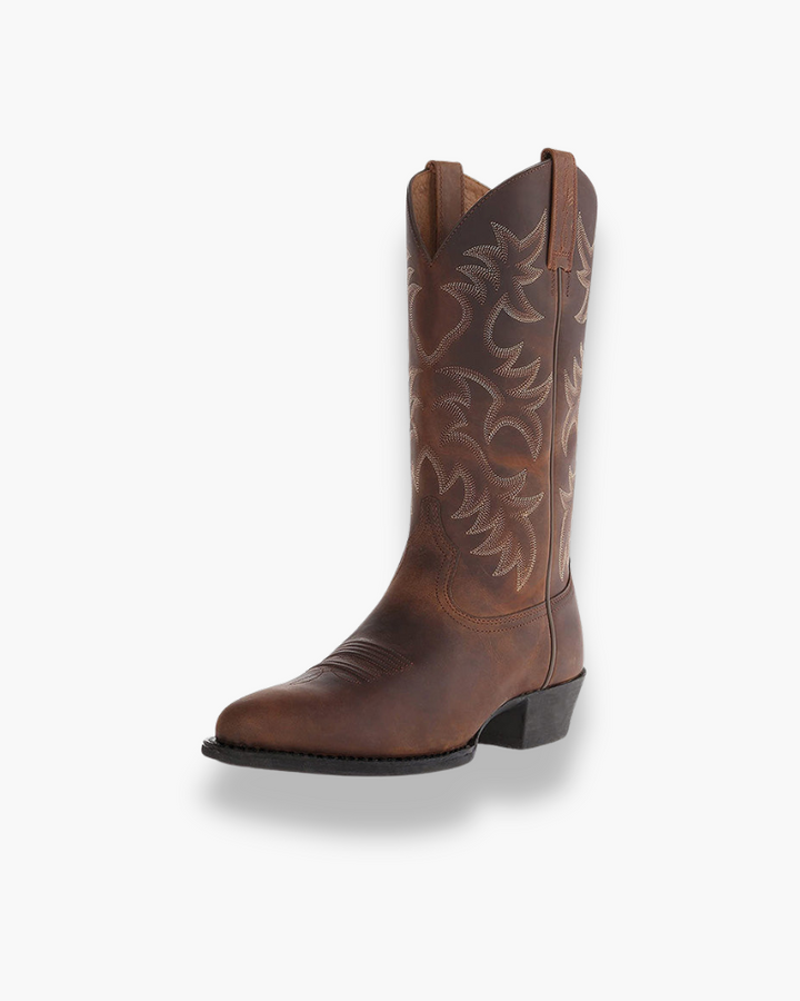 Drune | Cowboy Boots Damen - Schwarze Western Boots