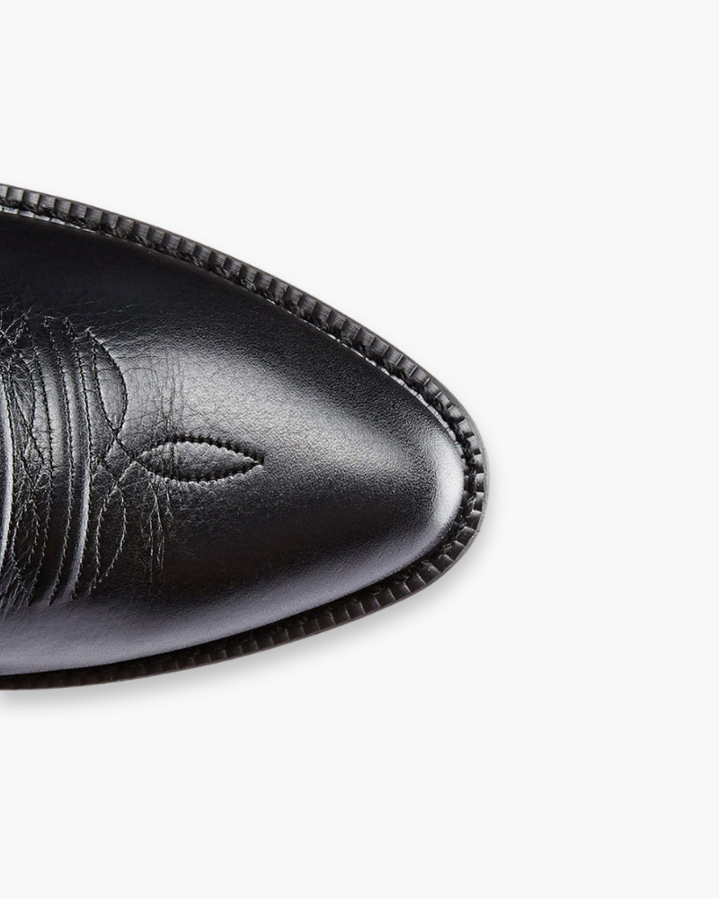Drune | Cowboy Boots Damen - Schwarze Western Boots