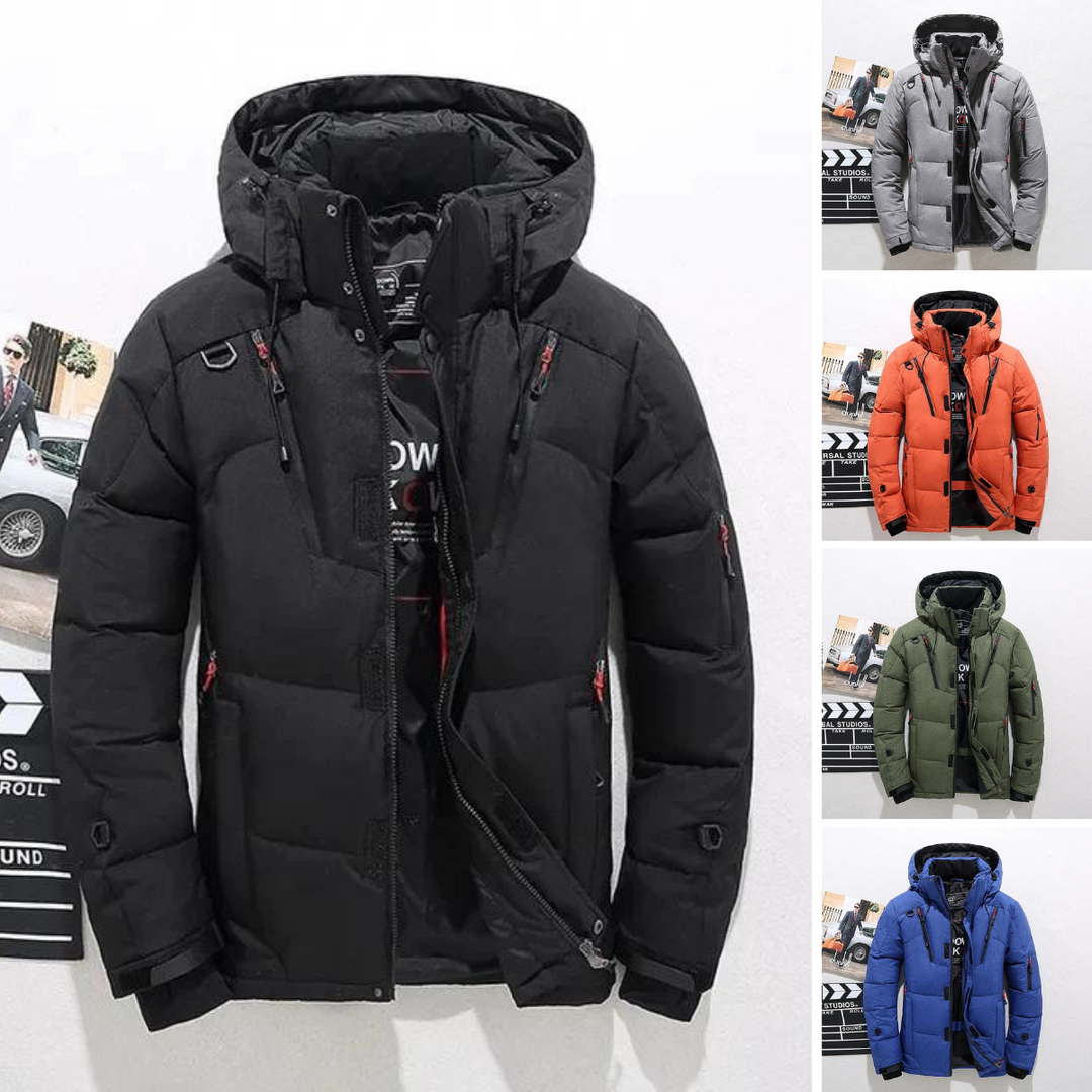 Drune | Elegante bequeme Daunenjacke