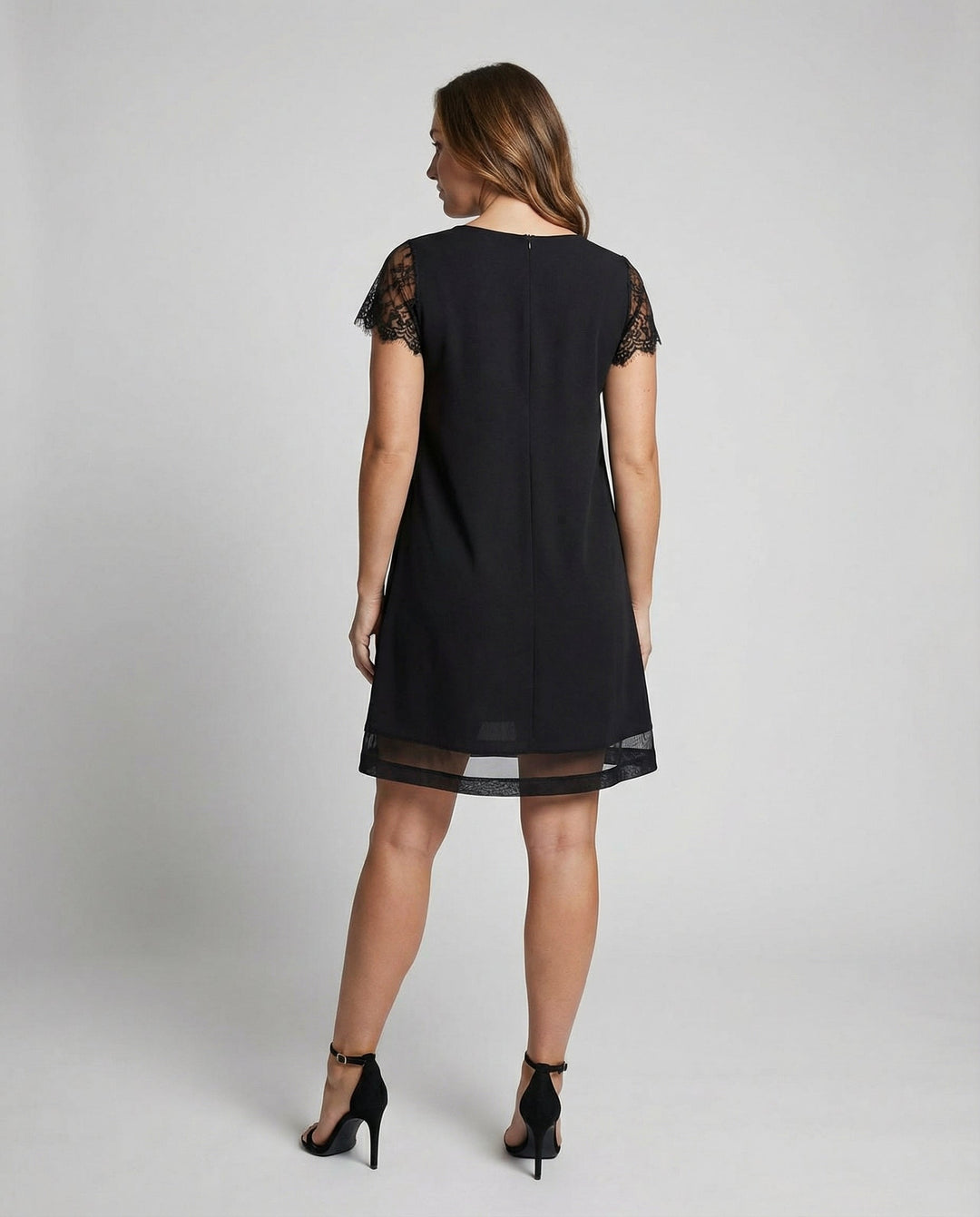 Elegantes Detail Kleid Damen | Drune