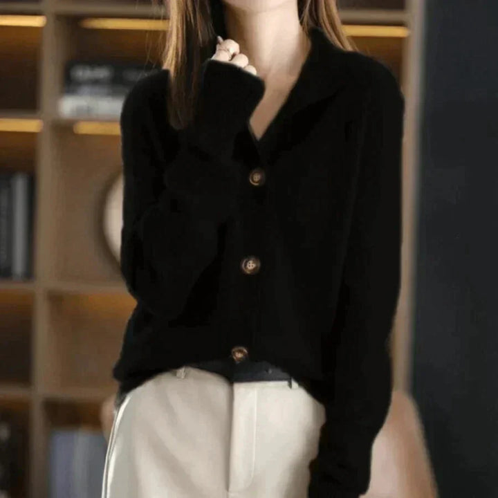 Drune | Eleganter Cardigan mit Knöpfen für Damen
