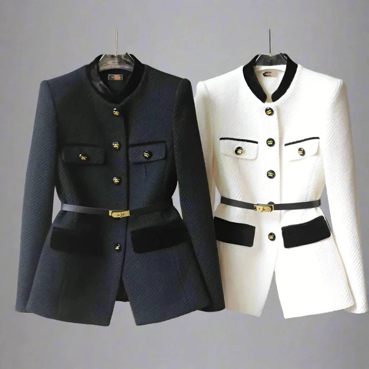 Drune | Taillierter Blazer für Damen mit Goldenen Knöpfen