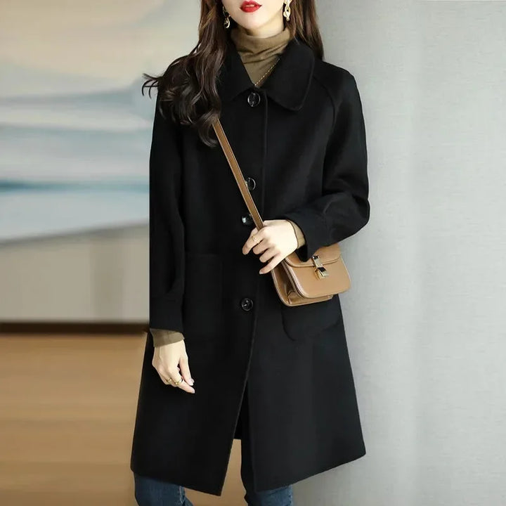Drune | Wollmantel Damen im Koreanischen Stil