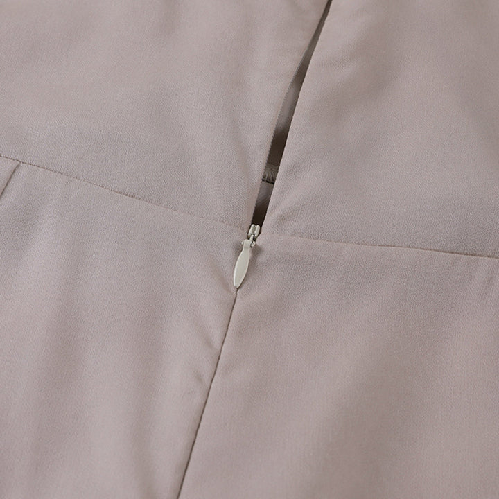 Drune | Kleid, geschlitzt, ärmellos, formelles Kleid, Maxikleid