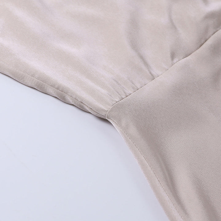 Drune | Kleid, geschlitzt, ärmellos, formelles Kleid, Maxikleid