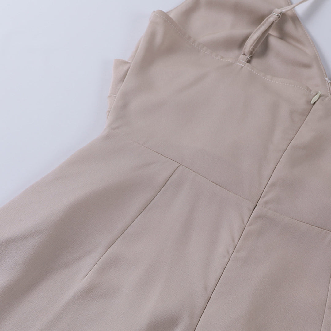 Drune | Kleid, Geschlitzt, Ärmellos, Formelles Kleid, Maxikleid