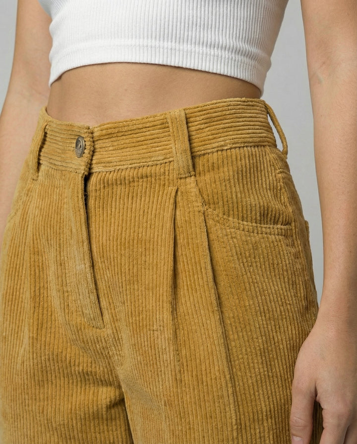 Lässige Komfort Cordhose Damen | Drune