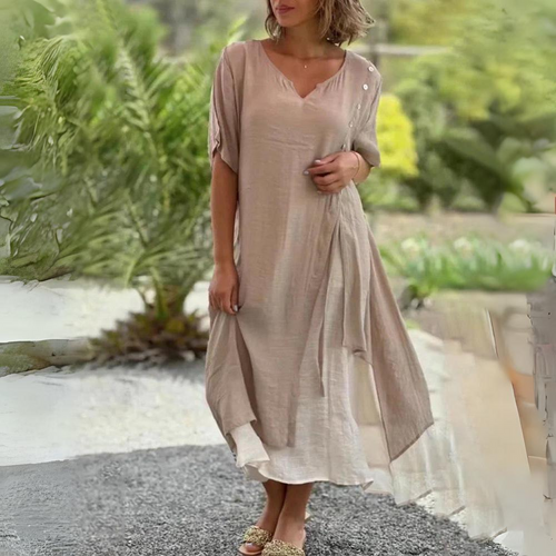 Drune | Lässiges Asymmetrisches Kleid