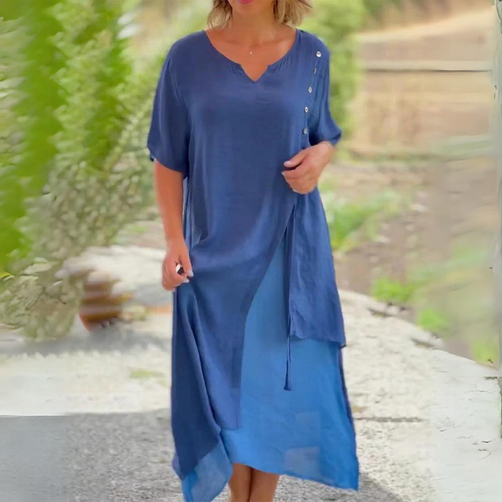 Drune | Lässiges Asymmetrisches Kleid