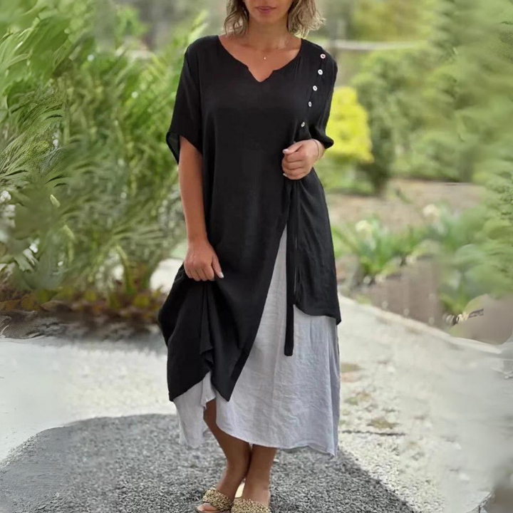Drune | Lässiges Asymmetrisches Kleid