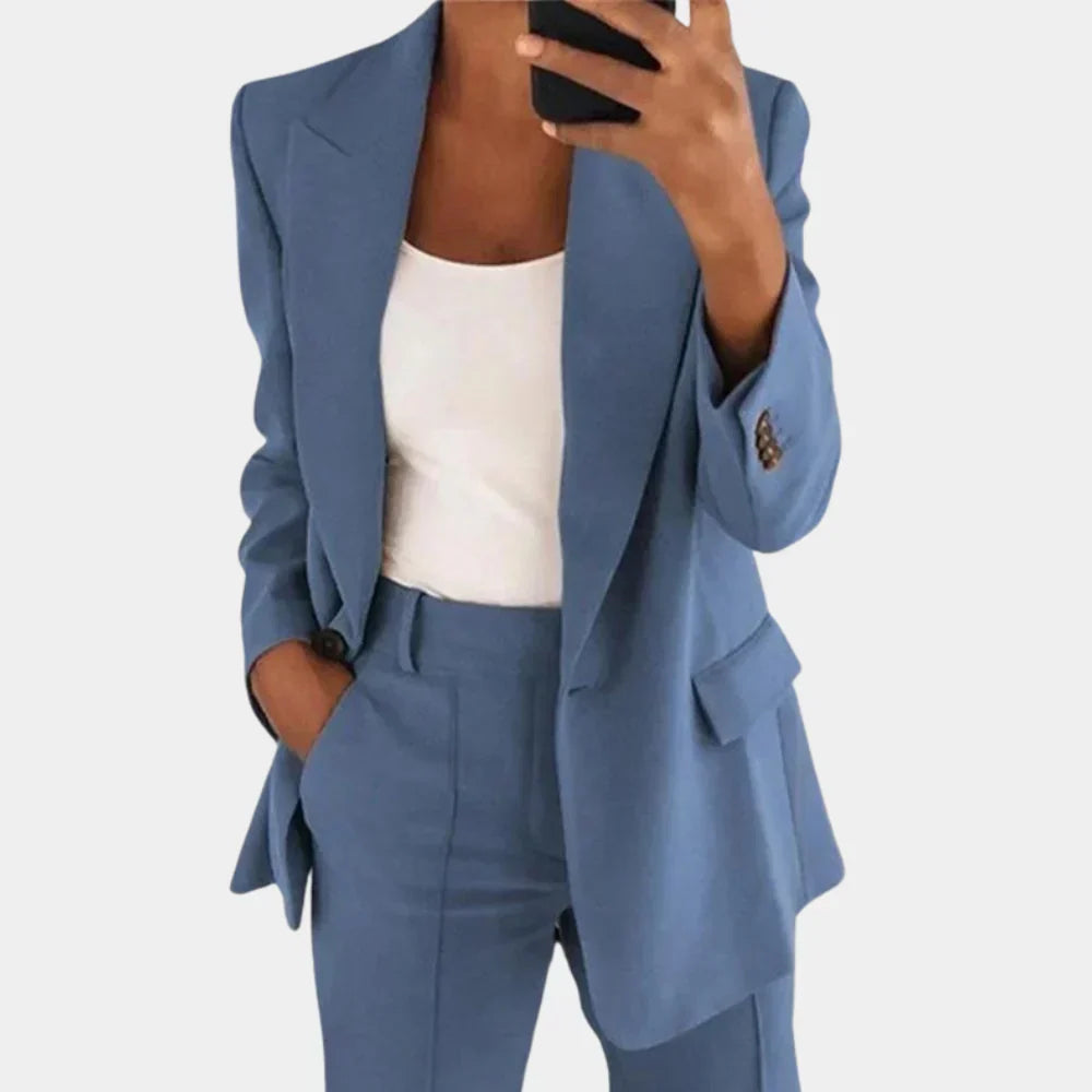 Drune | Zweiteiliges Blazer und Hosen Satz für Damen