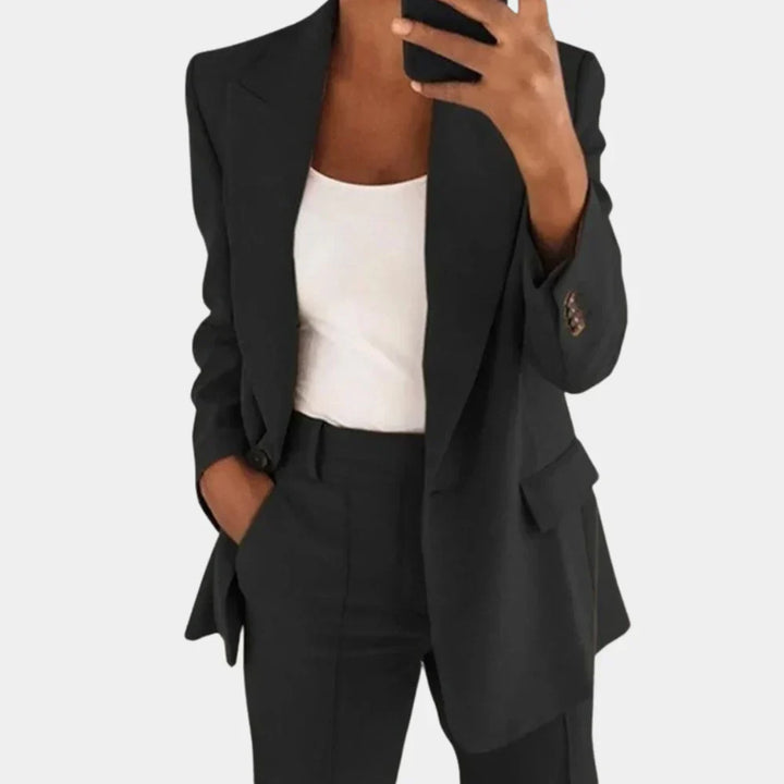 Drune | Zweiteiliges Blazer und Hosen Satz für Damen