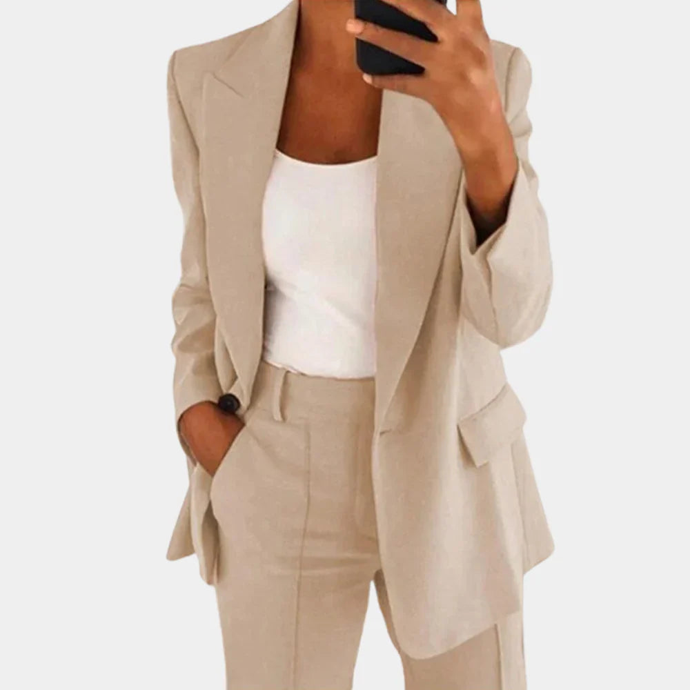 Drune | Zweiteiliges Blazer Und Hosen Satz Für Damen