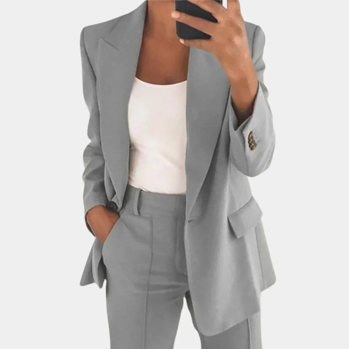 Drune | Zweiteiliges Blazer Und Hosen Satz Für Damen