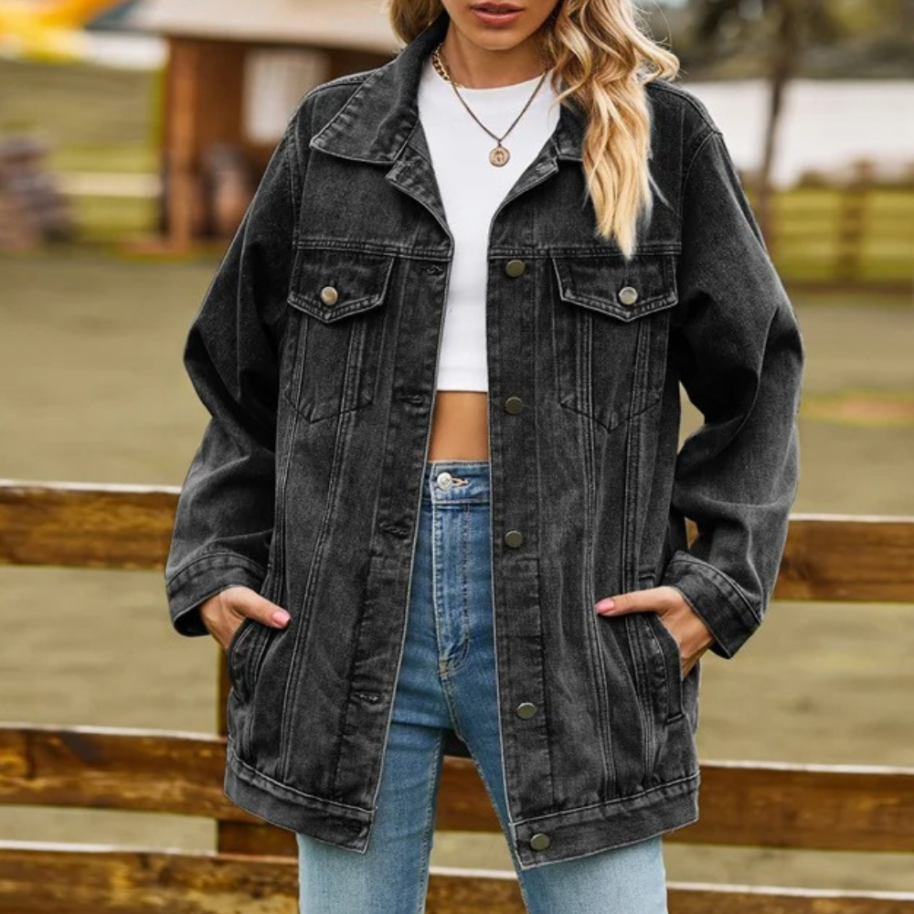 Drune | Winterjacke Aus Denim Für Damen