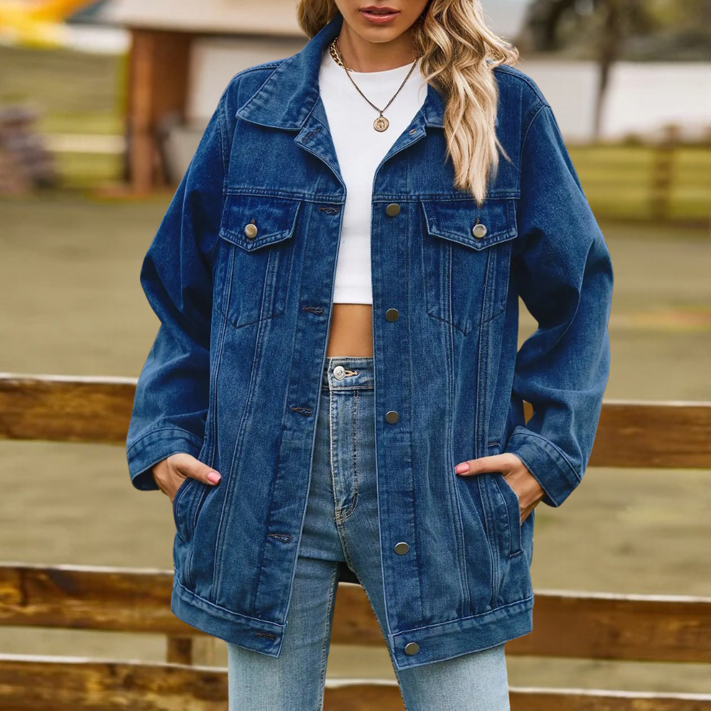 Drune | Winterjacke Aus Denim Für Damen