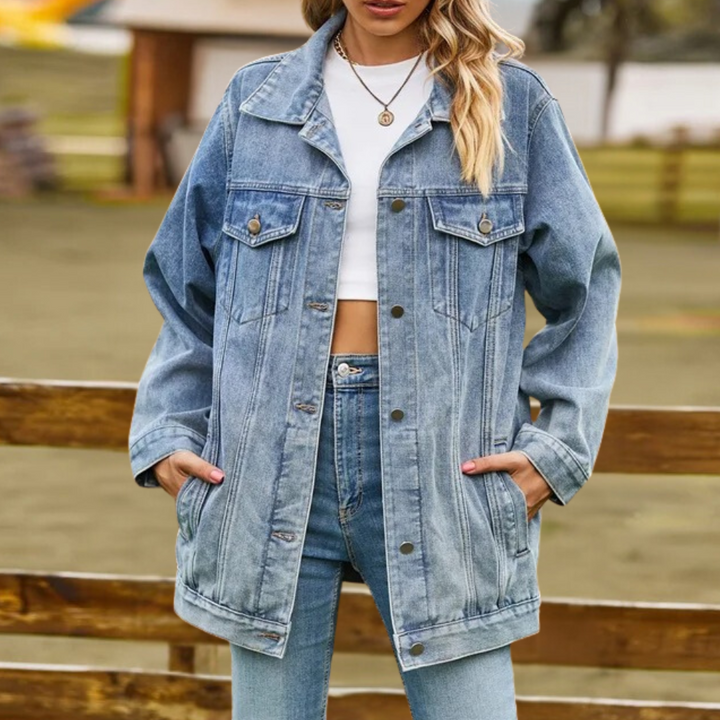 Drune | Winterjacke Aus Denim Für Damen