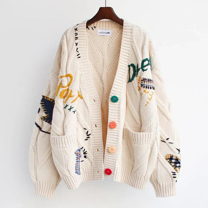 Drune | Weste mit Patchwork Akzenten