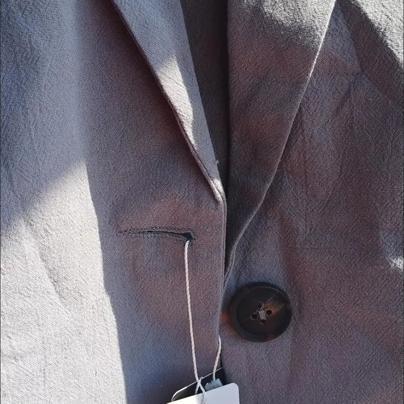 Drune | Daly Chic Minimalist Leinen Blazer