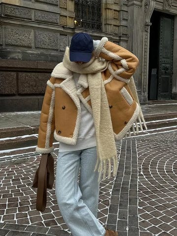 Drune | Warmer Damen Wintermantel mit schickem und vielseitigem Design