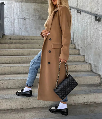 Drune | Schicker Maßgefertigter Mantel für Frauen Warmer und Klassischer Winterlook